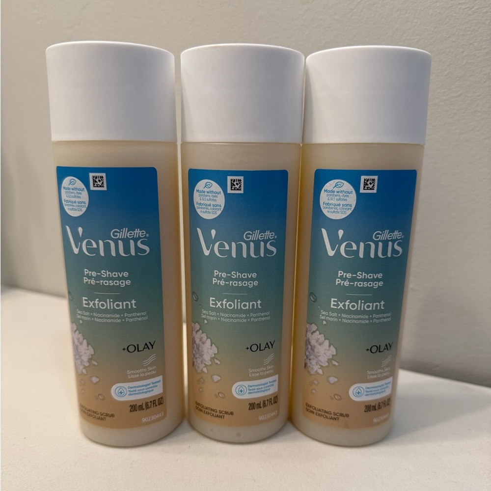 Gillette Venus Pre-Shave Exfoliant with Olay